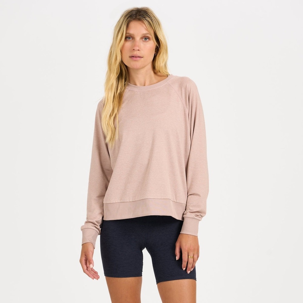 Long-Sleeve Halo Crew - Ballet Pink
